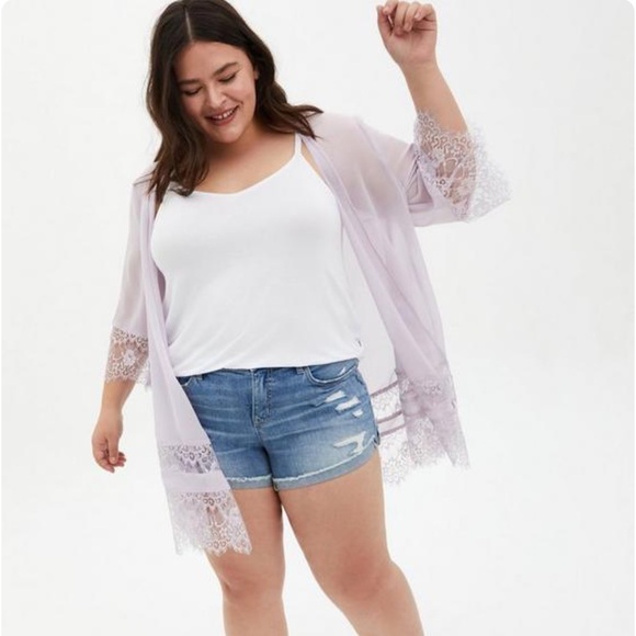 Torrid Ruana over piece size 4 - Picture 5 of 9